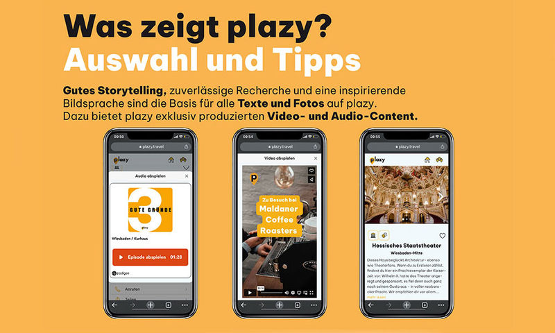 Was die plazy Web-App alles kann.